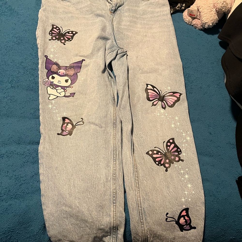 Kuromi Jeans Sanrio